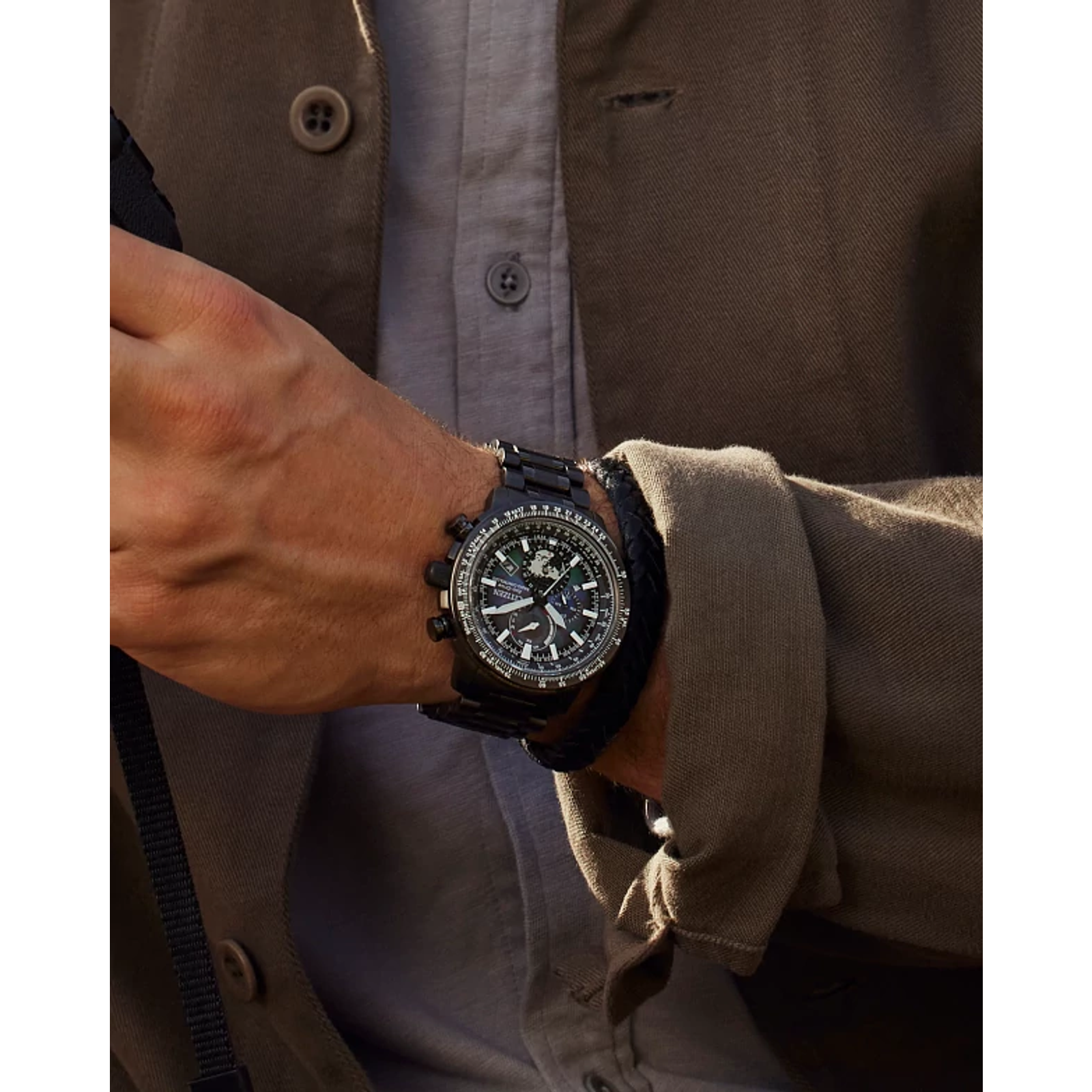 Reloj Citizen Promaster Geo Trekker BY3005-56E | Elegancia relojería
